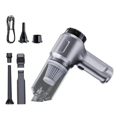 SUITU ST-6651 Cordless Handheld Car Vacuum Cleaner Hand Brushless Vacuum for Car / Office / Home - Grey