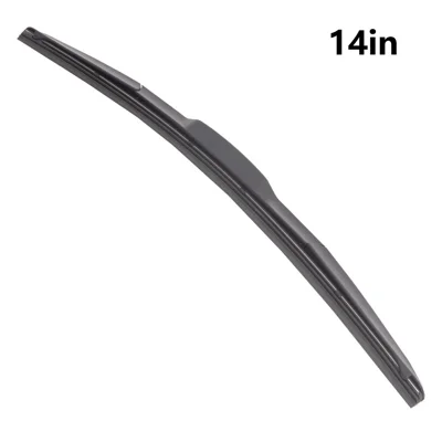 1Pc Universal Three-Stage Car Wiper Blade ABS+Rubber Noiseless Vehicle Wiper Blade - 14-inch