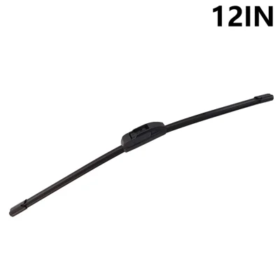 1Pc Universal Car Windshield Wiper Blade ABS+Rubber Noiseless Vehicle Wiper Blade - 12-inch