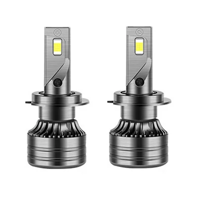 FV7 2Pcs LED Headlights 120W 6000K High Low Beam Waterproof Car Front Driving Lamp - H7