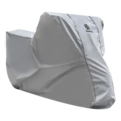 WUPP CS-1410 Motorcycle Cover Thickened Oxford Fabric All Season Waterproof Motorbike Cover (M Size) - Silver