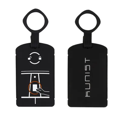 M10736 Compatível com Tesla Model 3 / Y Capa Flexível de Silicone para Suporte de Cartão de Chave do Carro