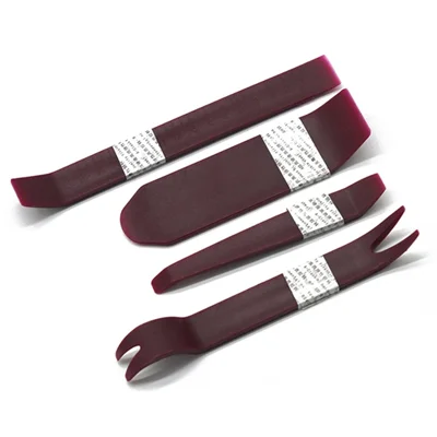 4Pcs Outil de démontage d'auto Outil de réparation pour retirer le panneau de garniture Outil de démontage pour auto