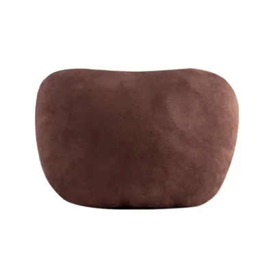 1152 Car Headrest Breathable Memory Foam Neck Pillow Head and Neck Support for Sleeping - Brown