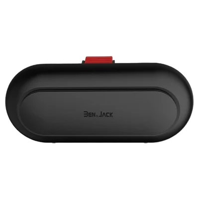 Suportes de Óculos BEN.JACK para Carros, Clip Suporte de Óculos de Sol para Quebra-sol, Clipe de Cartão de Bilhete Montagem de Óculos - Preto