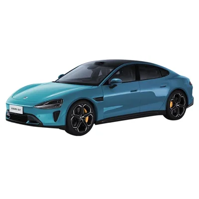 XIAOMI SU7 High-end 1 / 18 Realistic Car Model Luxury Alloy Vehicle Model Collection Toy - Blue