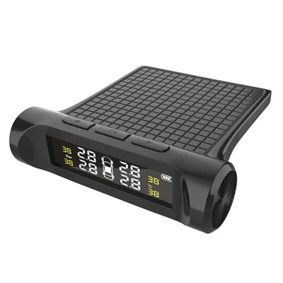 Système de surveillance de la pression des pneus TPMS pour voiture Affichage LCD numérique Système d'alarme de sécurité automatique de la pression des pneus