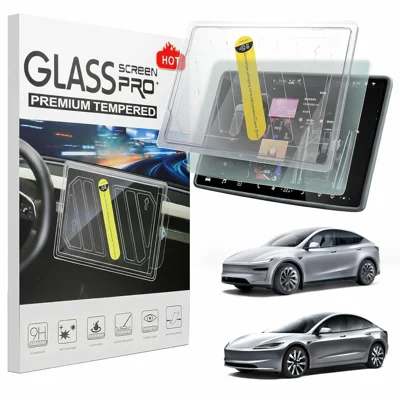 For Tesla Model 3 Highland Navigation Screen Protector Matte Anti Fingerprint Tempered Glass Touch Screen Film