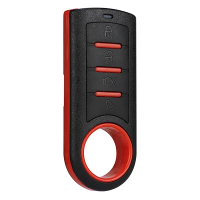 AK-K200429 Control Inteligente de 433MHZ 4 Botones Puerta Eléctrica Garaje Luces LED Control Remoto Duplicador