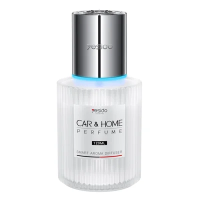 Difusor de Fragrância Inteligente para Carro YESIDO VC16, Recarregável por Tipo C, 5 Modos, Purificador de Ar Automático