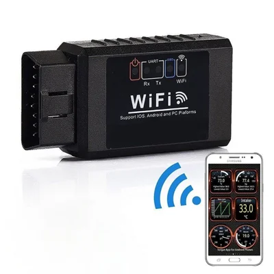 YMIOT B18-3 WiFi ELM327 OBD2 Auto Car Fault Scanner OBDII Lettore di codici di diagnosi del veicolo Strumento diagnostico