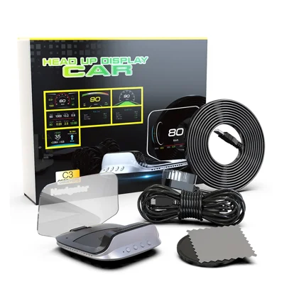 C3 OBD HUD Auto Projecteur GPS Navigation Speedomètre Head Up Display Accessoires électroniques pour voiture