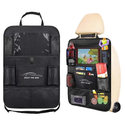 JINGDINGTAI TG-JJ004 Car Back Seat Hanging Storage Bag Oxford Cloth Phone Tablet Sundries Organizer