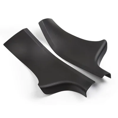 For Tesla Model Y 1 Pair of ABS Door Sill Guards Rear Door Entry Guards Mat Car Interior Accessories