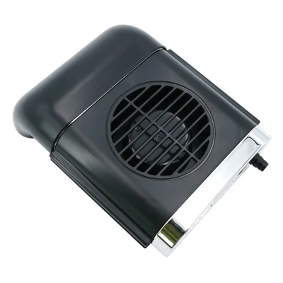 TRASAN F405 Ventilador de Asiento de Coche con Puerto USB Creativo Ventilador Refrigerante con Ajuste de Velocidad de 3 Niveles para Suministros Interiores de Coche - Negro
