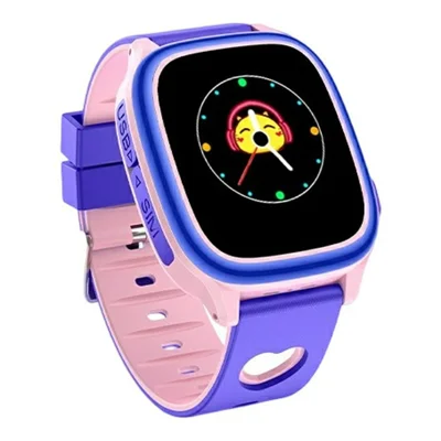 YESIDO IO51 1.44 inch HD Screen Kids Smartwatch 2G LBS Positioning IP65 Waterproof Wristwatch - Pink