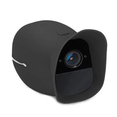 Silikon-Stoßfeste Schutzhüllen für Arlo Pro/Arlo Pro 2 Kameras Sicherheitsgehäuse Schutzabdeckung - Schwarz