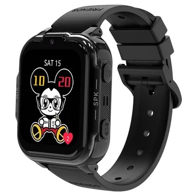 DH20 1.83-inch 4G Kids Smart Watch Camera Student 4G Video Call Smart Bracelet - Black