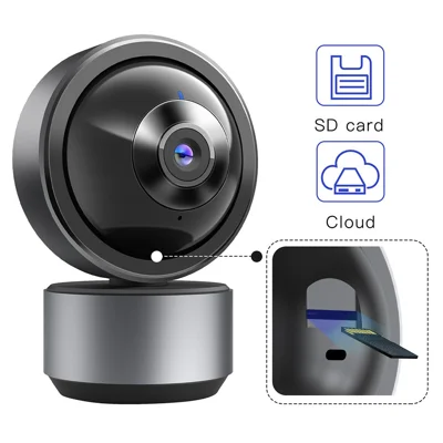 Tuya HD WiFi Camera Home Security Pet Baby Monitor Night Vision Two-Way Audio Function - US Plug