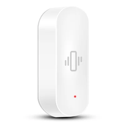 Tuya Smart WiFi Vibration Sensor Detection Smart Life APP Notification Real Time Motion Shock Alarm (No Battery)