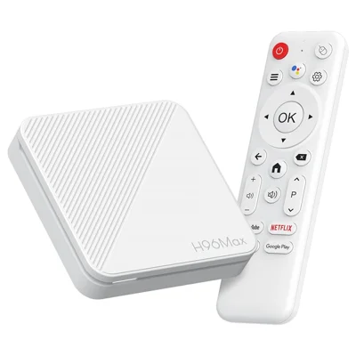 H96Max H313 2+16GB Android TV Box WiFi 6 Bluetooth-Compatible 4K Ultra HD Streaming Device - US Plug