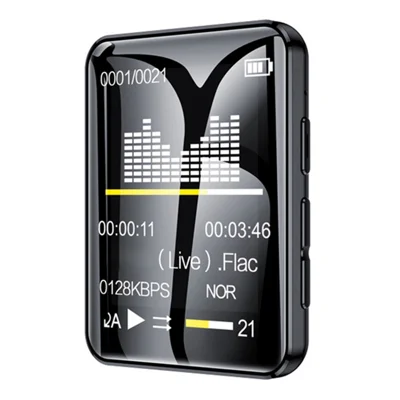 MROBO A7 MP4-spelare 2,0 tum TFT färgskärm bärbar musikspelare, 32 GB minne