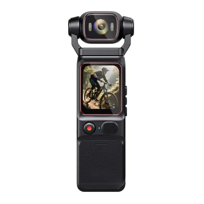 L18C 4G Remote HD Camera Rotatable Lens Conference Outdoor Recorder 4K Portable Handheld Sports Camera (Southeast Asia Version) - Black