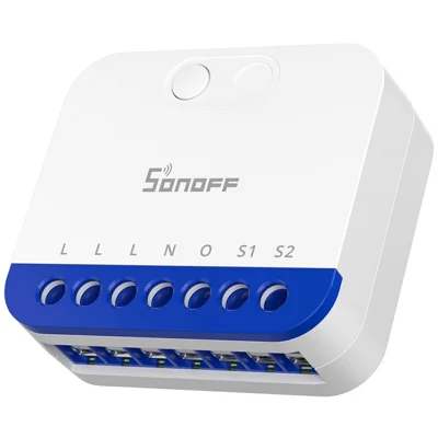 SONOFF MINI-DIM Matter Over WiFi Dimmer Switch Smart Lighting Module for LED / Incandescent / Halogen Lamps - White