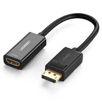 UGREEN MM137 40363 DisplayPort til HD-adapter 4K@30Hz DP til HD-konverter til skærm, TV, projector (kinesisk version)