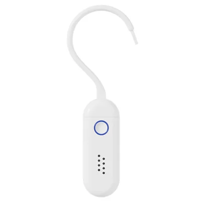 130 дБ сигнализация для двери и окна со звуковой и световой вспышкой, сигнализация на дверную ручку для безопасности в отеле и дома — белая