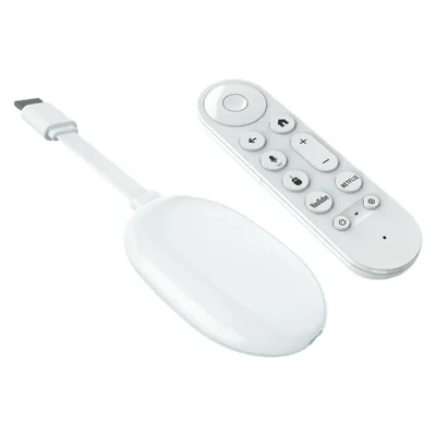 I96 D12 Android 10 4K HDR TV Stick Dual-Band WiFi Bluetooth compatível Leitor de Mídia de Streaming, 2+8GB - Branco