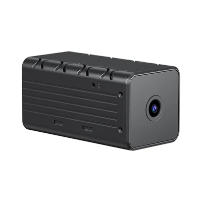 Cámara de Seguridad Inalámbrica WD9A 1080P WiFi, Ángulo Amplio de 120 Grados, Visión Nocturna, Detección de Movimiento, para Vigilancia del Hogar - Negro