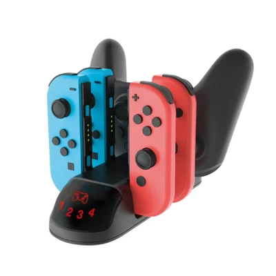 DOBE TNS-0137 5 i 1 Smart opladestand til Nintendo Switch Joy-con/Pro-controller