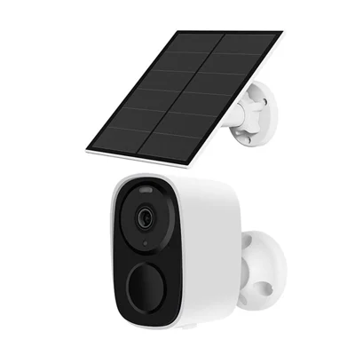 VSTARCAM Caméra sans fil 2MP avec panneau solaire, Caméra WiFi alimentée par batterie Dispositif de sécurité domestique