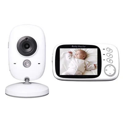 Pantalla LCD TFT de 3,2 pulgadas Cámara de cuidado inalámbrico de bebés - Conector de EE. UU.