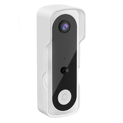V20 IP Doorbell Camera WiFi Infrared Night Vision 1080P Wireless Visual Intercom Smart Doorbell - White