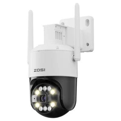 ZOSI C2968W 8MP HD Camera Humanoid Tracking Two-way Talk APP Monitoring Outdoor Indoor Security Camera - EU Plug
