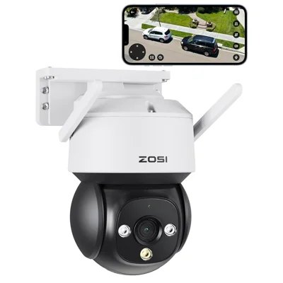 ZOSI C290SE 2MP Two-Way Audio PTZ Camera Night Vision Smart Security Camera - EU Plug