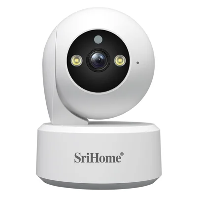 SRIHOME SH064 8MP Indoor Security Camera Human Tracking Baby Monitor Cry Detection WiFi IP Camera - EU Plug