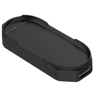 For PLAUD NotePin AI / NotePin S AI Voice Recorder Magnetic Charging Dock with USB-C Interface - Black