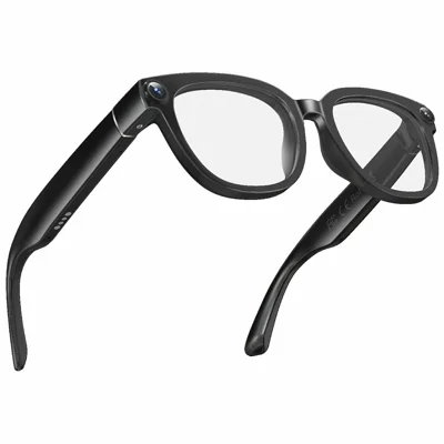 AI6 Smart Glasses 13MP 4K Camera Real Time Translation Voice Control met Auto-Chromatische Lenzen - Zwart