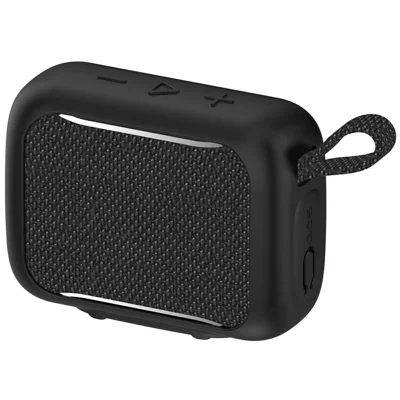 Silicone Case for JBL Go 5 Protective Cover Soft TPU Speaker Protector with Anti-Drop Lanyard - Black