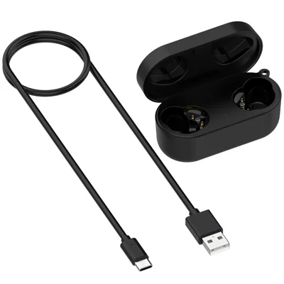 Boîte de chargement magnétique pour écouteurs sans fil Panasonic Technics EAH-AZ80 600 mAh - Noir