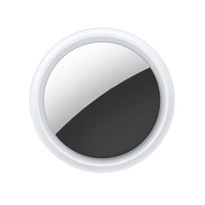 NLT-10B Runder Bluetooth-kompatibler Locator für Geldbörsen- und Schlüsselsucher, Mini Anti-Verlust-Tracker-Gerät - Weiß