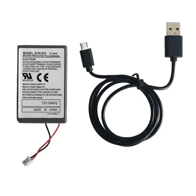 For Sony PlayStation 4 Wireless Controller 2000mAh Rechargeable Li-ion Battery + Charging Cable Kit