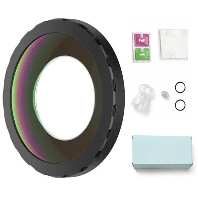 Kit de Lentes de Substituição para Drone DJI Avata 360, Peças de Reparação em Vidro para Câmara