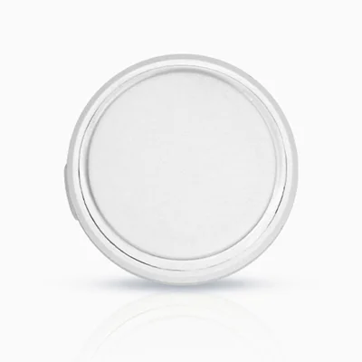 T-01 32 x 32 x 9 mm Localisateur intelligent Bluetooth ABS + PC, compatible MFi, chercheur anti-perte pour appareils iOS - Blanc