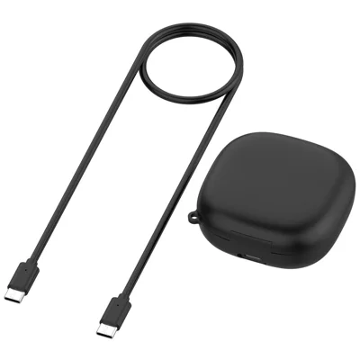 M035 Зарядный кейс для наушников SHOKZ OpenFit 2+ (T921) / OpenFit 2 (T920), 600 мА·ч, Type-C, вход 5 В 0,3 А, выход 5 В 0,1 А, без беспроводной зарядки