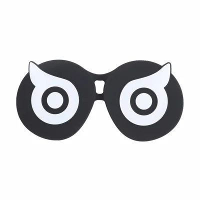 Hifylux PC-ZF23 Für Pico 4 Vr-brille Weiche Silikonlinsenschutz Niedliche Owl-design VR Objektivabdeckung - Weiß