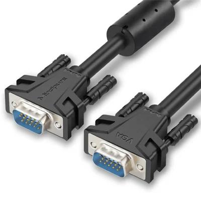 MINDPURE VG002 5m VGA 3+6 1080P HD Video Cable for Laptops Monitors Projectors